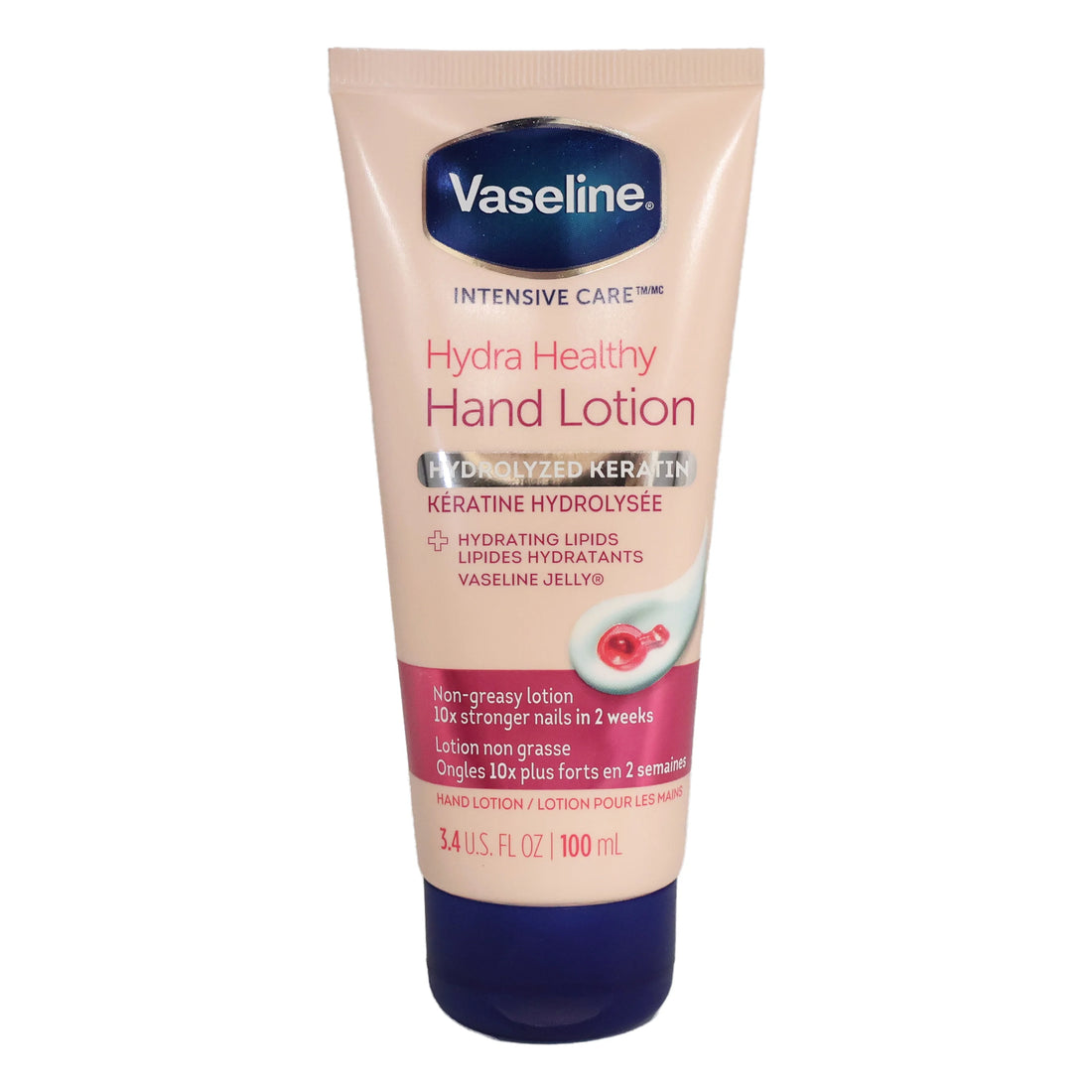 Vaseline Hydra Healthy With Keratin Hand Lotion - 100ml