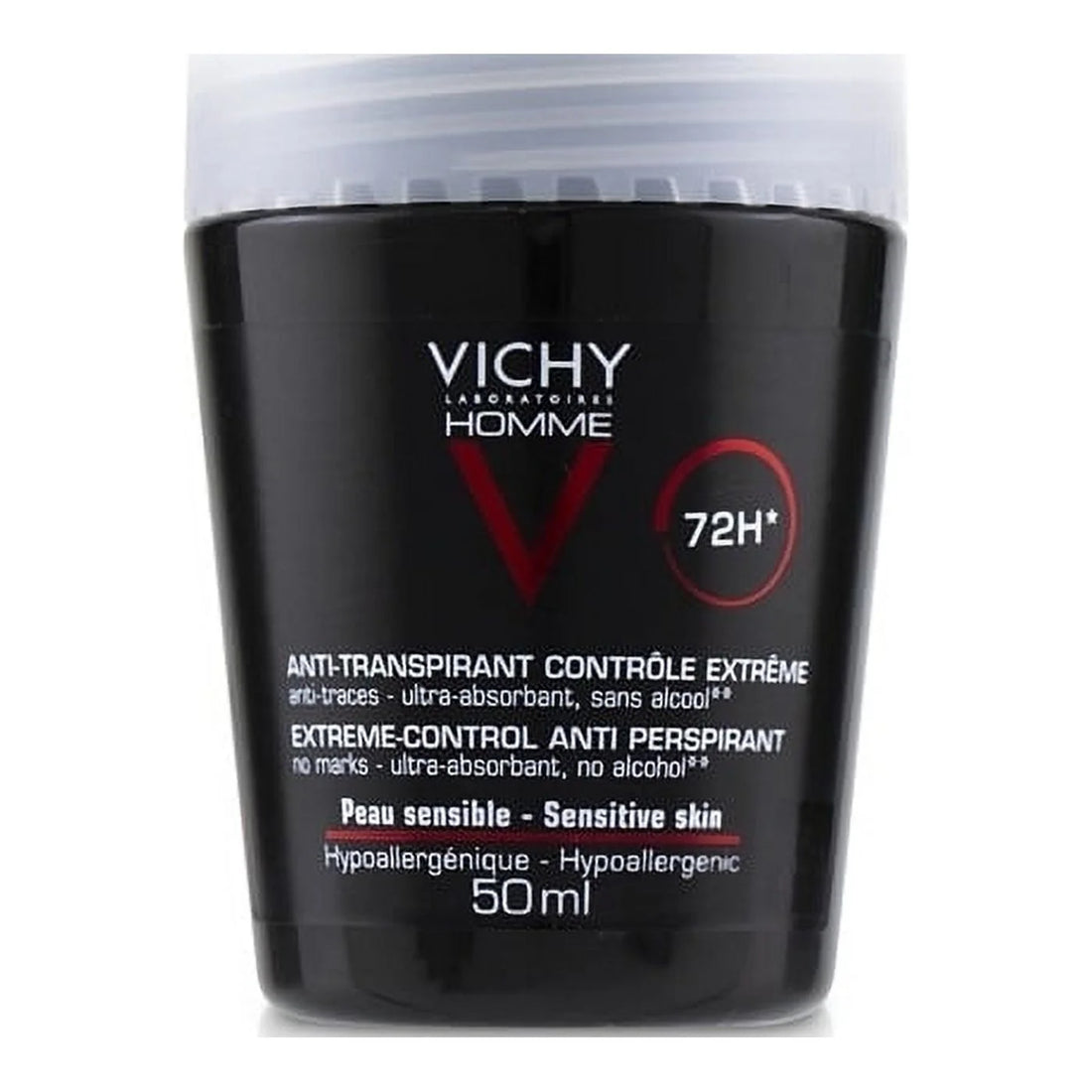 Vichy Homme Extreme Control 72H Anti-Perspirant Roll-On - 50ml