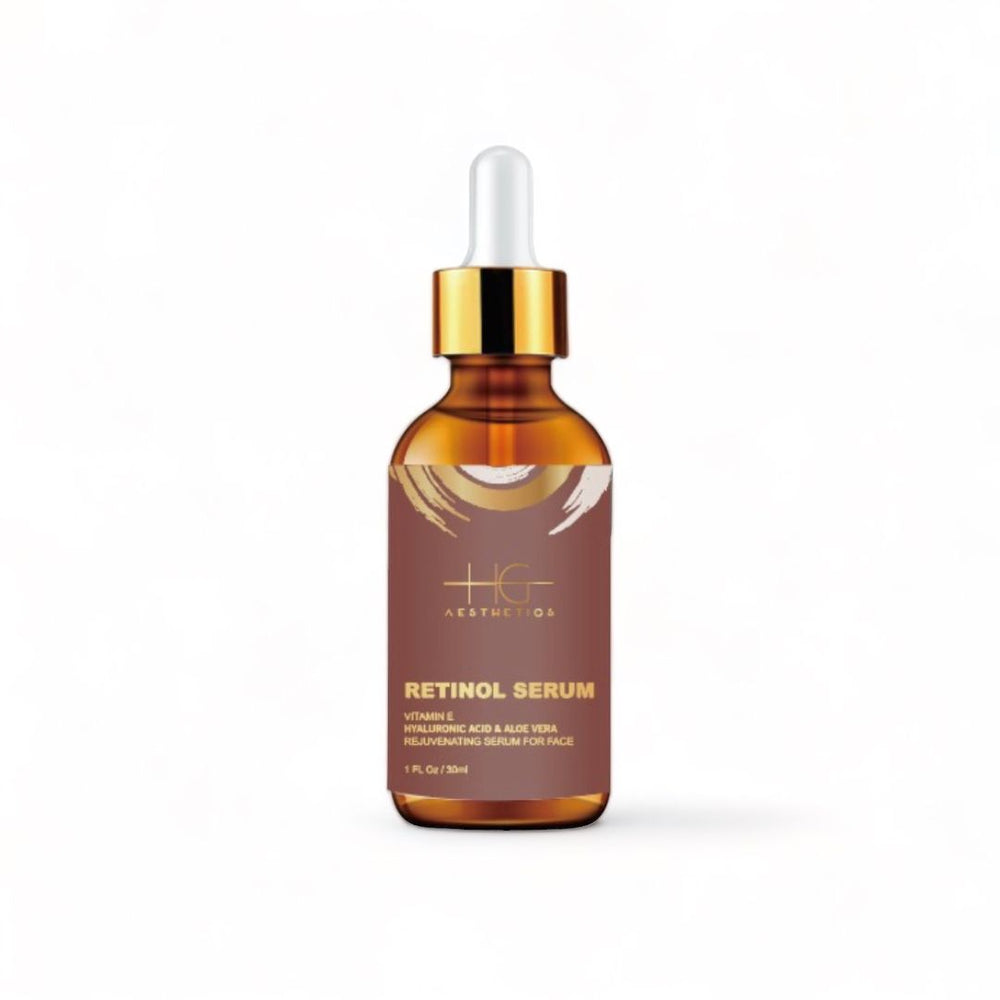 HG Aethetics 0.2% Retinol + Vitamin E Serum Travel Size 10ml