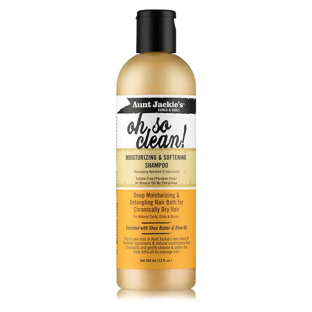 Aunt Jackies Oh So Clean Moisturizing & Softening Shampoo - 355ml