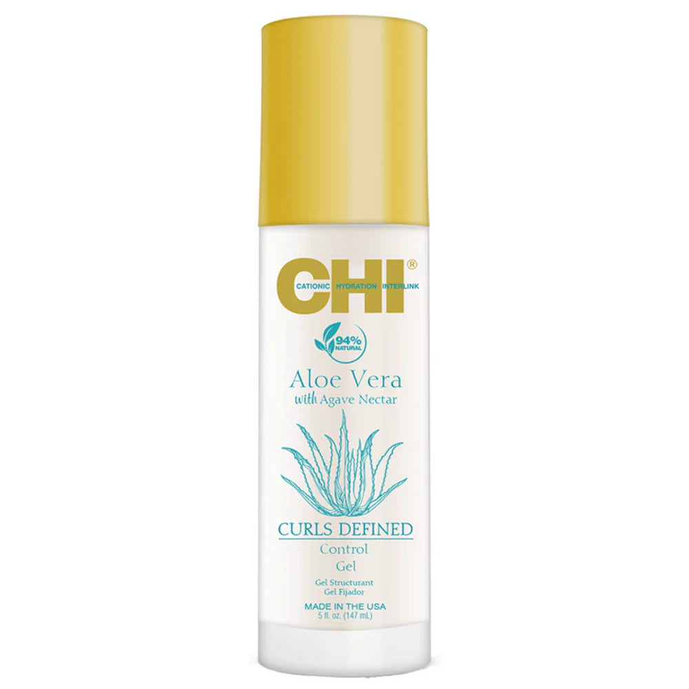 CHI ALOE VERA CURLS DEFINED CONTROL GEL 147ML