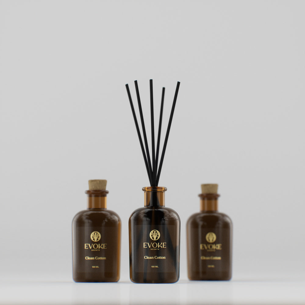 Evoke Clean Cotton Diffuser 100 ml