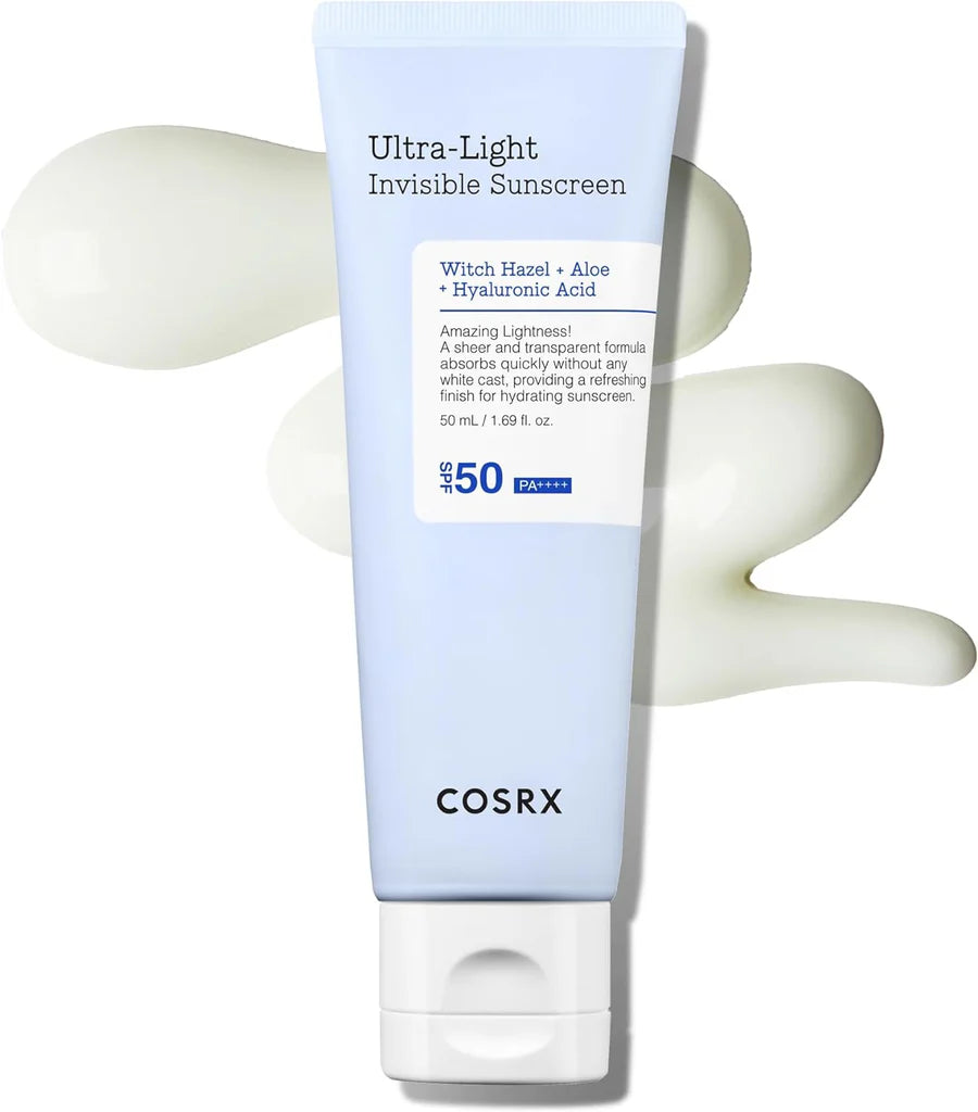 Cosrx Ultra-Light Invisible SPF 50+ Sunscreen - 50ml