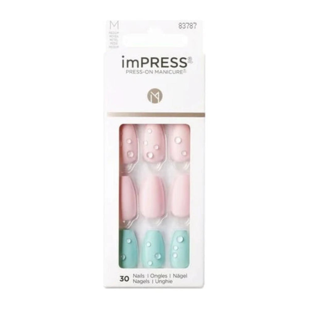 Kiss Impress Medium Dew Drop Nails - 83787