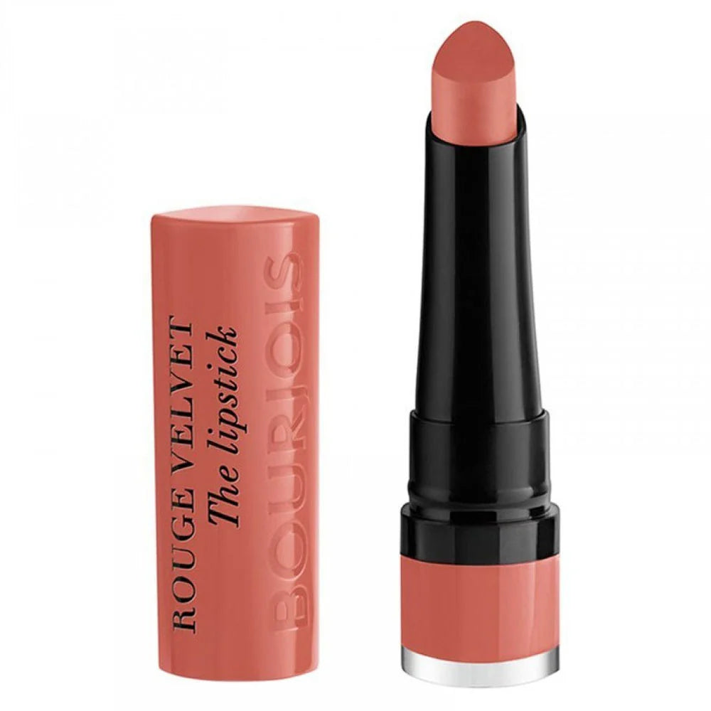 Bourjois Rouge Velvet Lipstick - 15 Peach Tatin - 2.4g