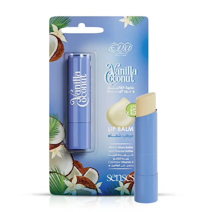 Eva Senses Vanilla Coconut Lip Balm – 4gm