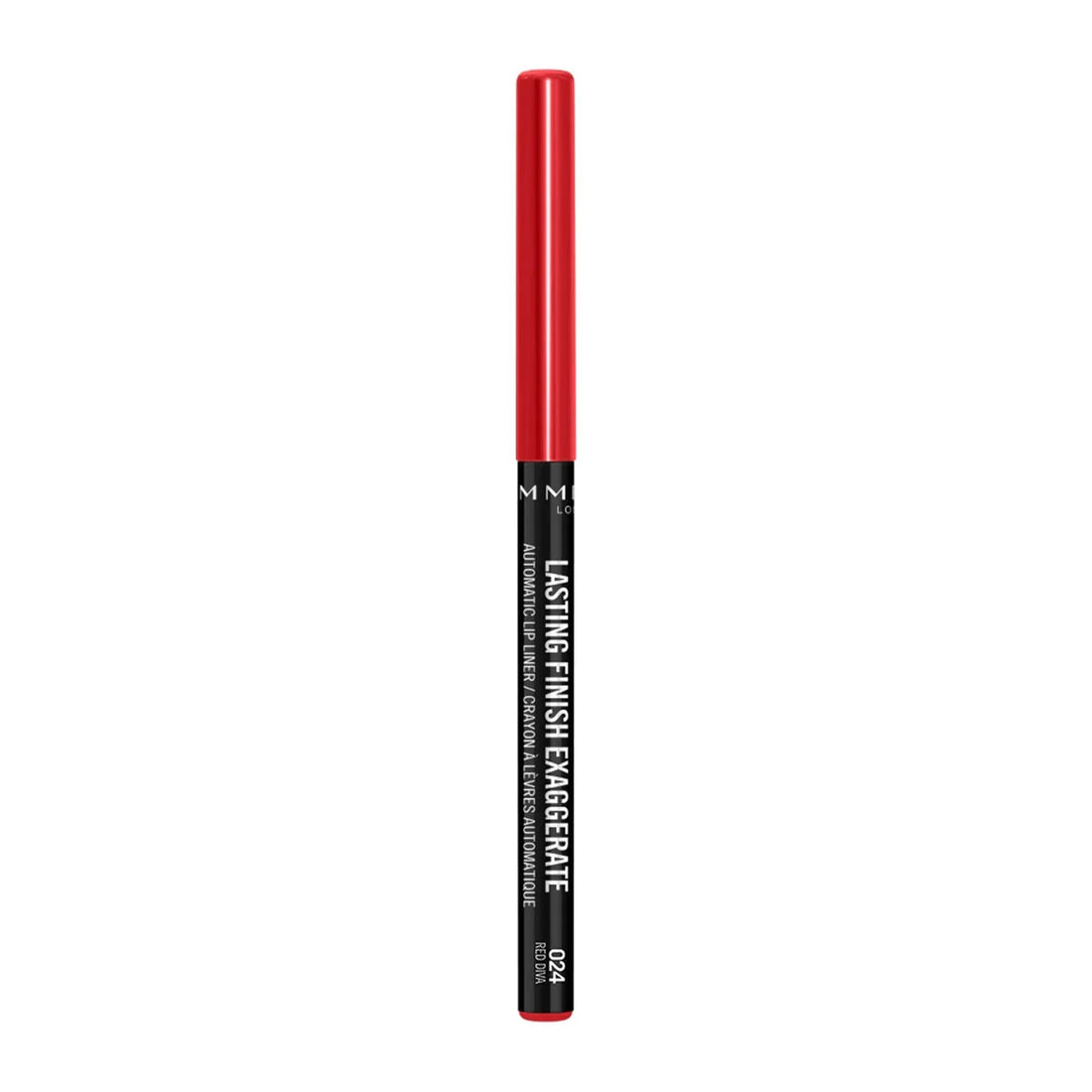 Rimmel Lasting Finish Exaggerate Automatic Lip Liner - 024 Red Diva -100g