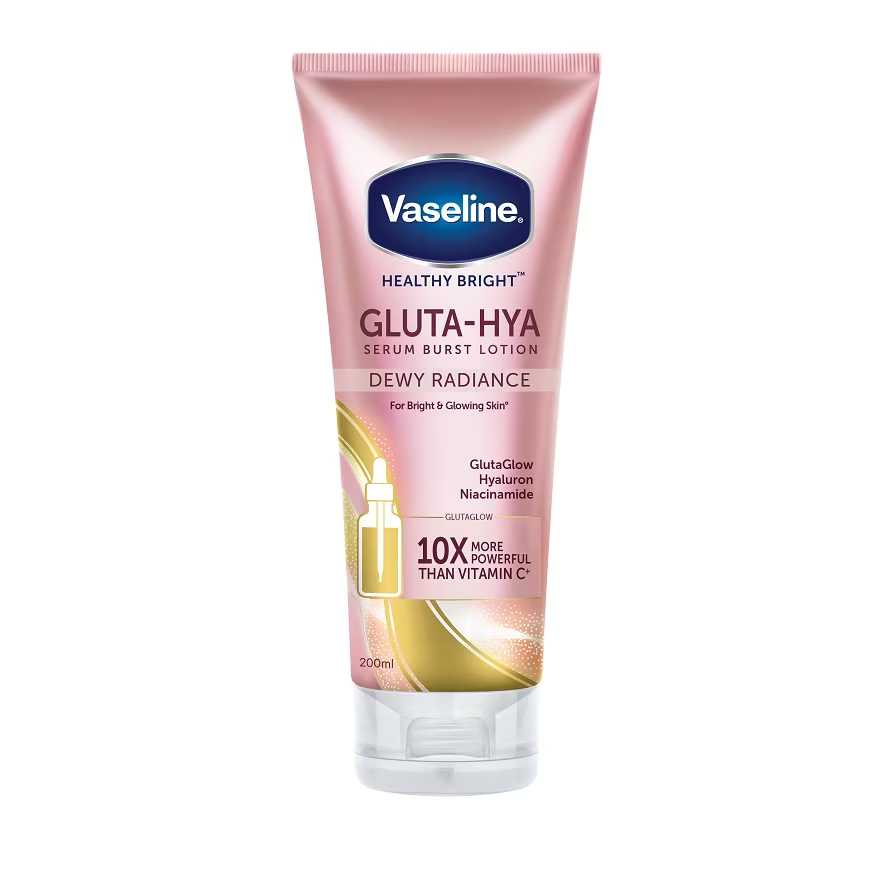 Vaseline Gluta-Hya Smooth Radiance Serum Burst Lotion - 200ml