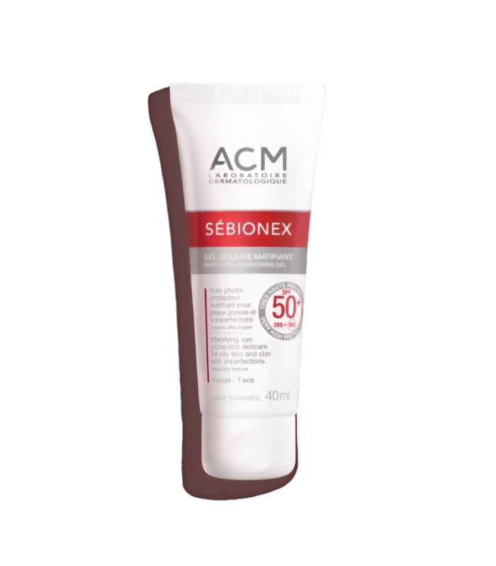 ACM Sebionex SPF 50+ Mattifying Sunscreen Gel - 40ml