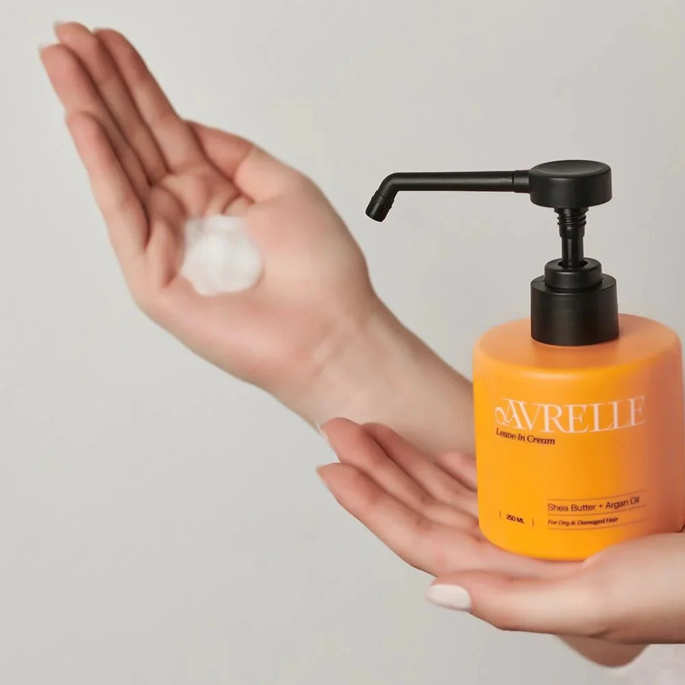 Avrelle Shea Butter & Argan Oil Leave In Cream - 250ml