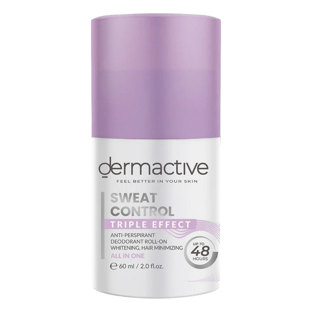 Dermactive Sweat Control Triple Effect Roll On Deodorant - 60ml