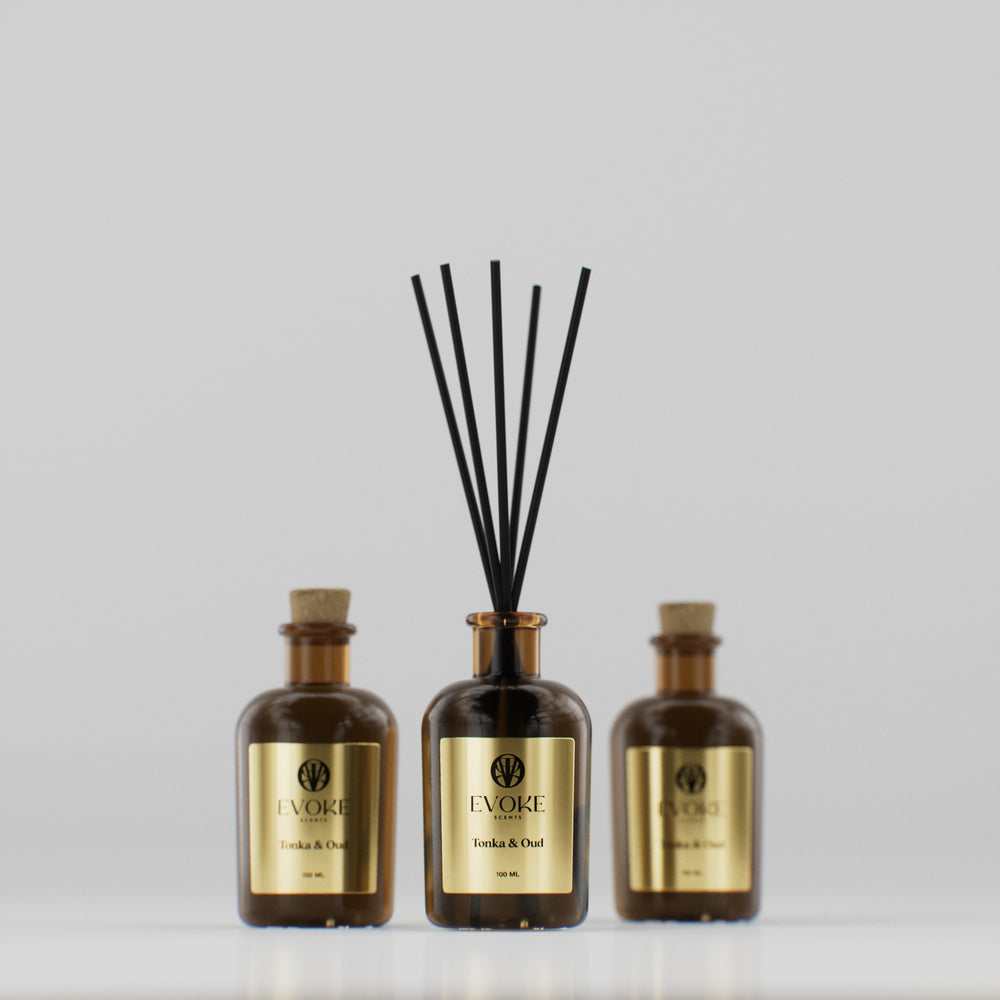 Evoke Tonka and Oud Diffuser 100 ml