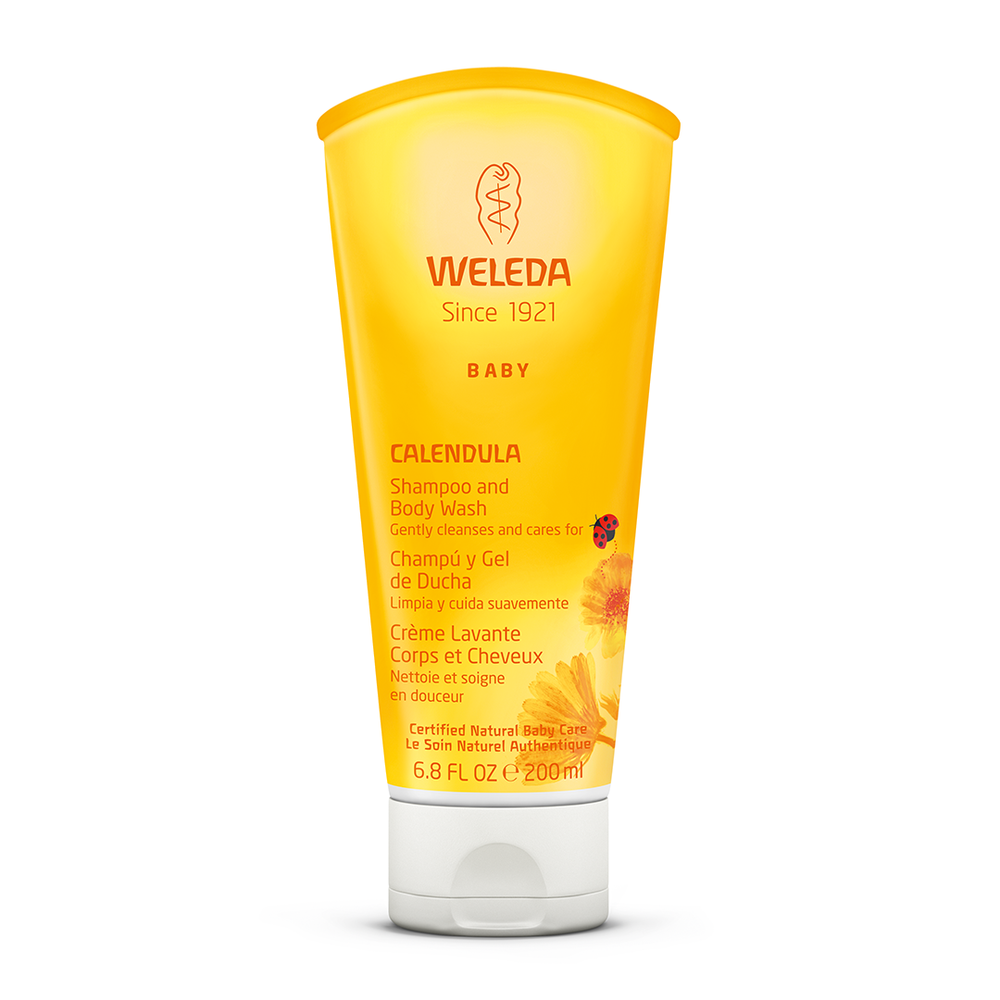 Weleda Calendula Baby Shampoo & Body Wash 200ml