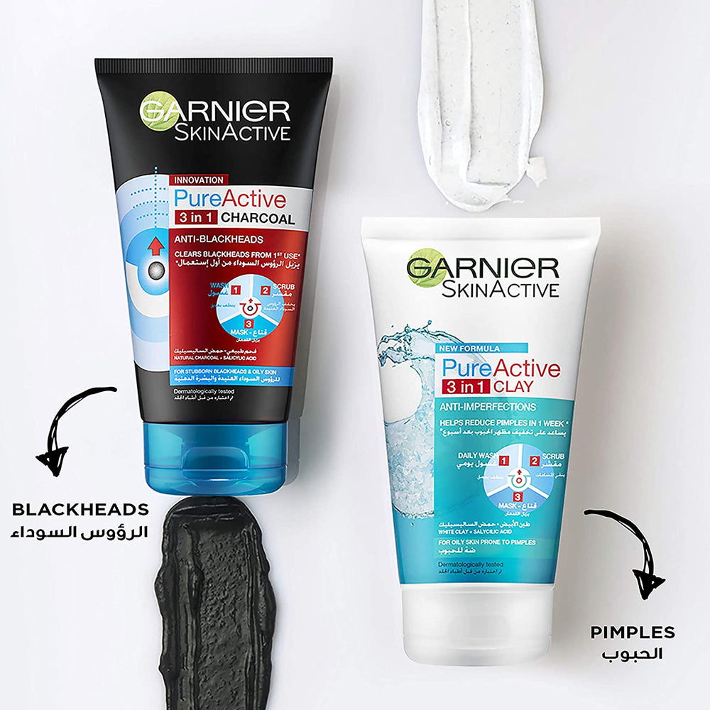 Pure Active 3in1 Face Wash 50ml