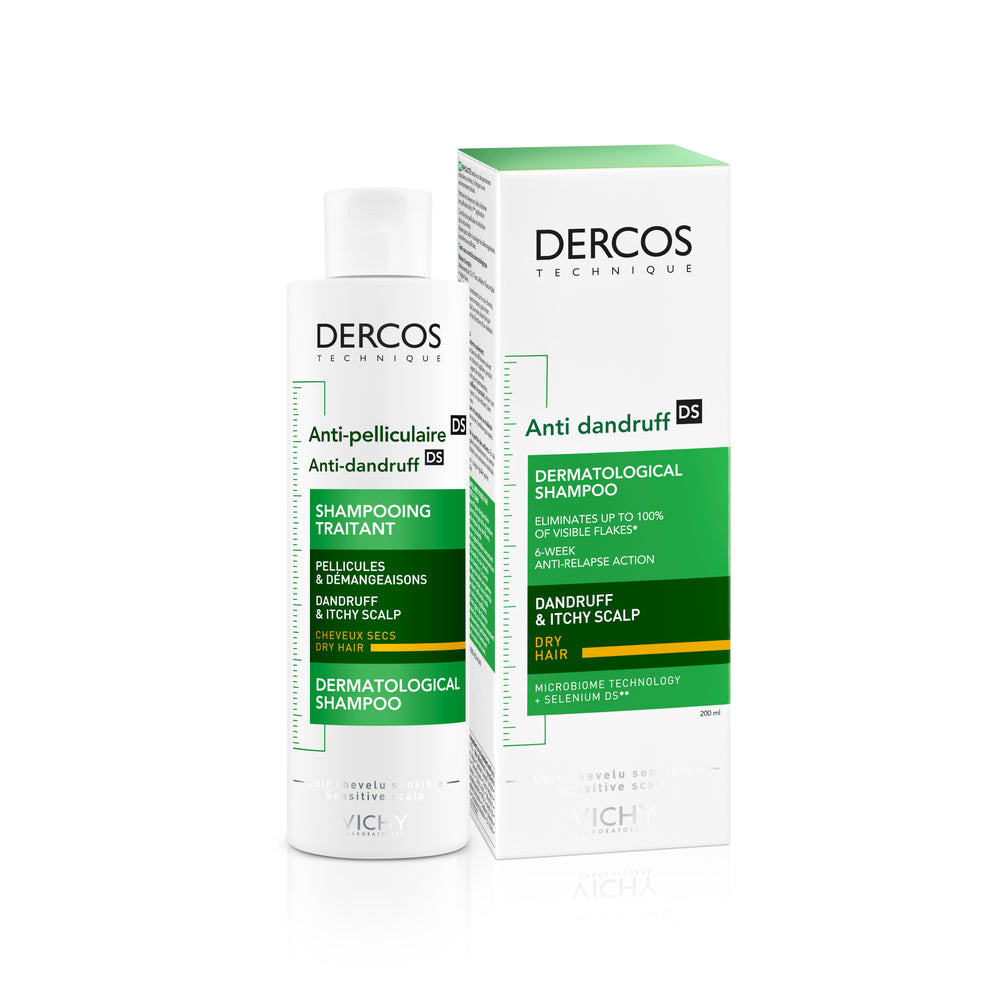 Vichy Dercos Anti Dandruff Shampoo for Dry Scalp 200ml
