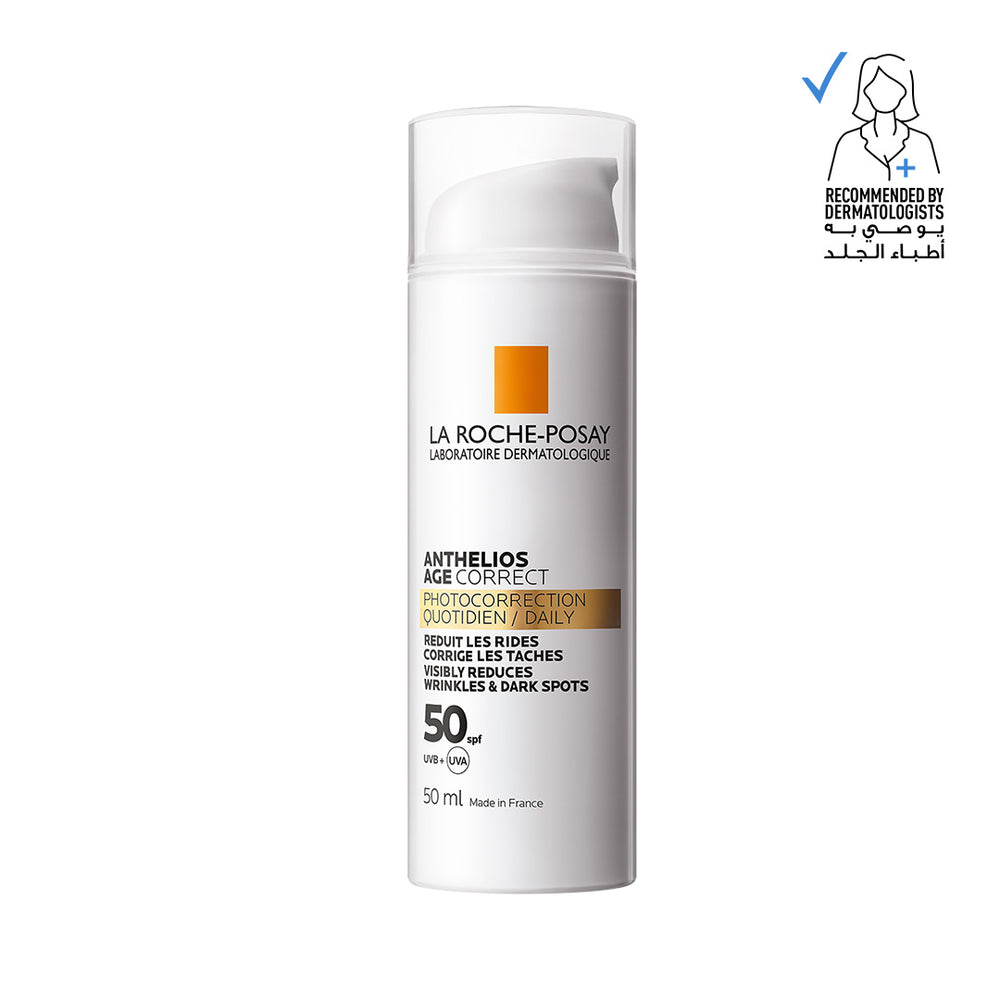 La Roche-Posay Anthelios Age Correct SPF50+ Anti Ageing Invisible Sunscreen with Niacinamide 50ml