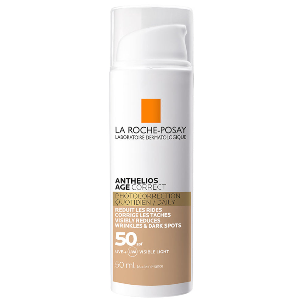 La Roche-Posay Anthelios Age Correct SPF50+ Anti Ageing Tinted Sunscreen with Niacinamide 50ml