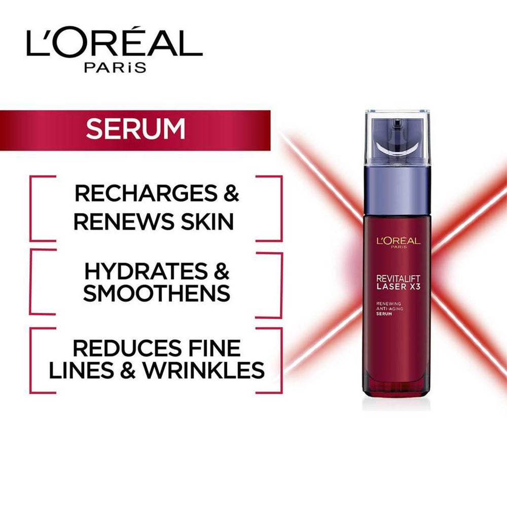 L’Oréal Paris Revitalift Laser X3 Anti Ageing Serum 30ml
