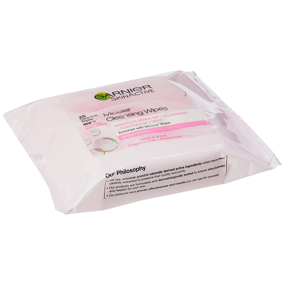 Garnier Micellar Classic - Cleansing Wipes 25s