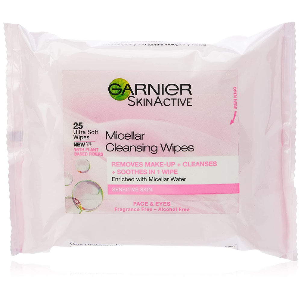 Garnier Micellar Classic - Cleansing Wipes 25s