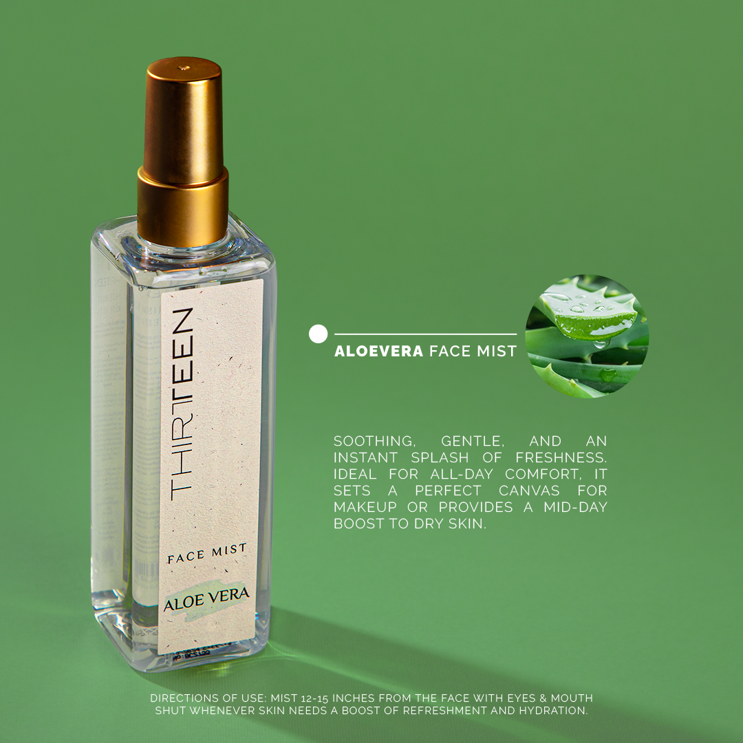 Thirteen - Face Mist Aloe Vera