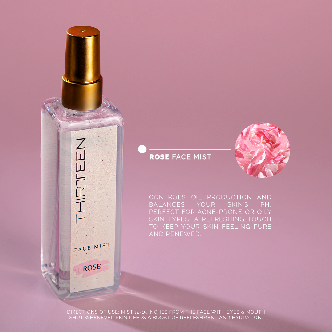 Thirteen - Face Mist Rose