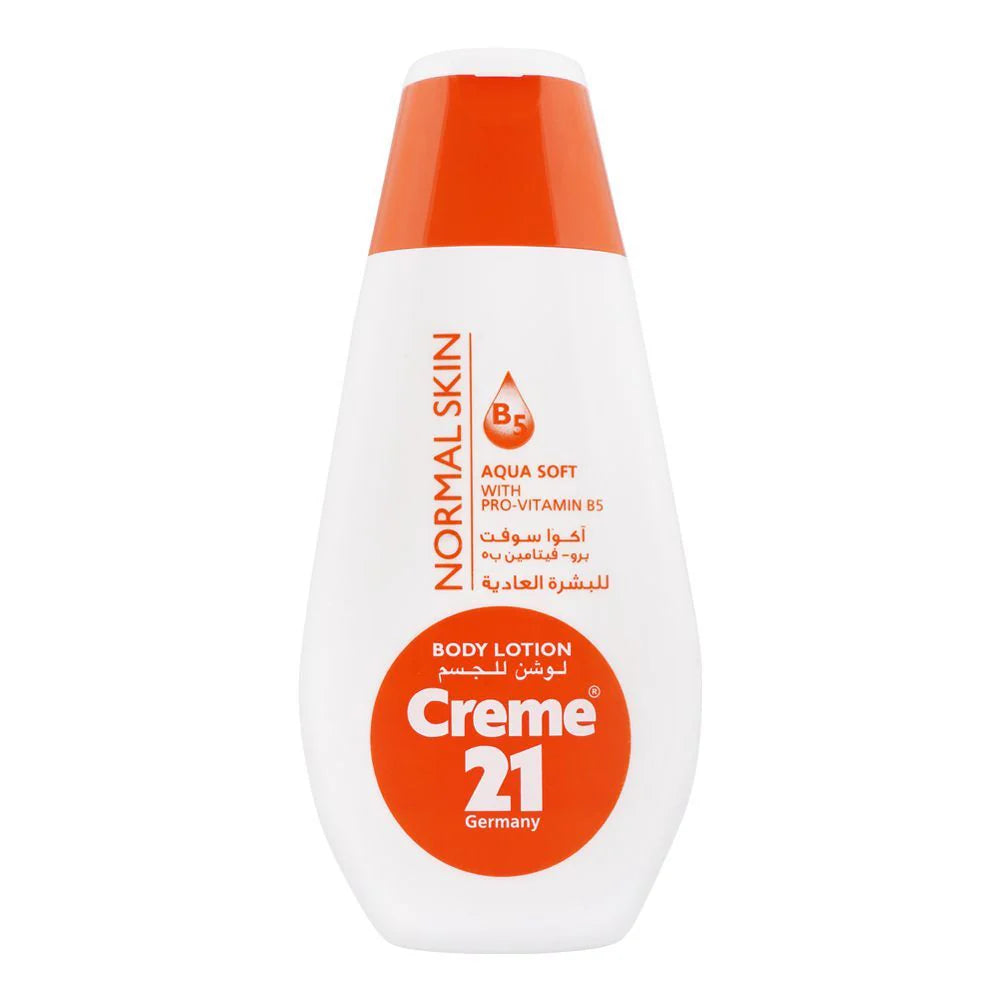 Creme 21 Aqua Soft Pro-Vitamin B5 Body Lotion For Normal Skin - 250ml