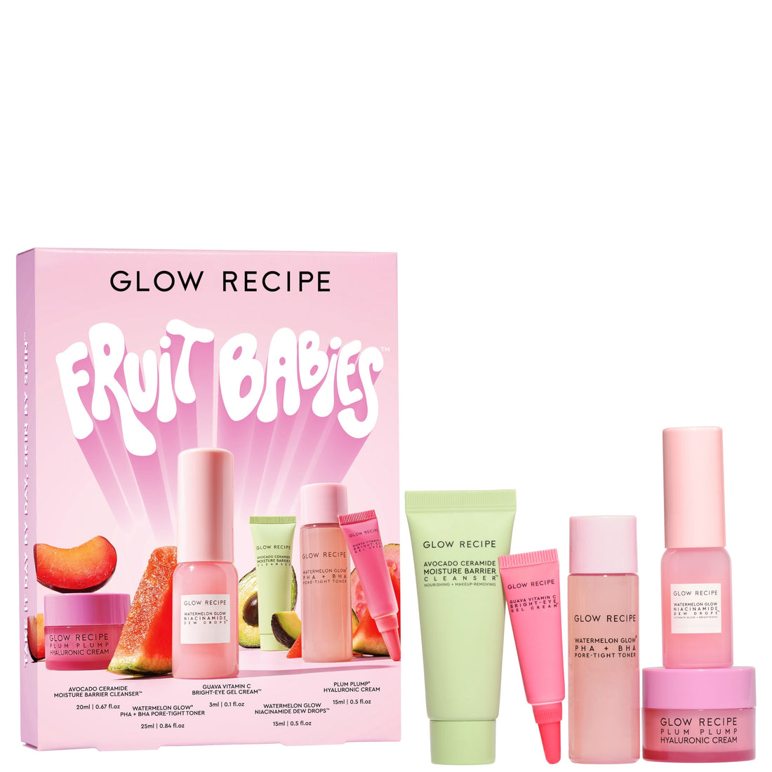 Glow Recipe Fruit Babies Set - 5 PCS - 25ml