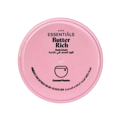 Essentials - Butter Rich Body Cream - Coconut Passion - 125 ML