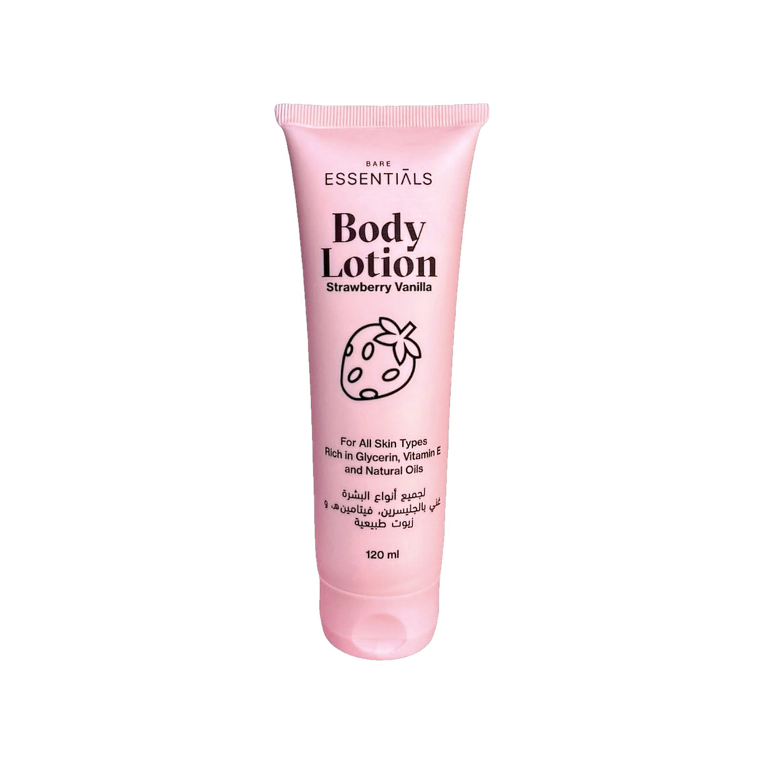 Essentials - Body Lotion Strawberry Vanilla - 120 ML
