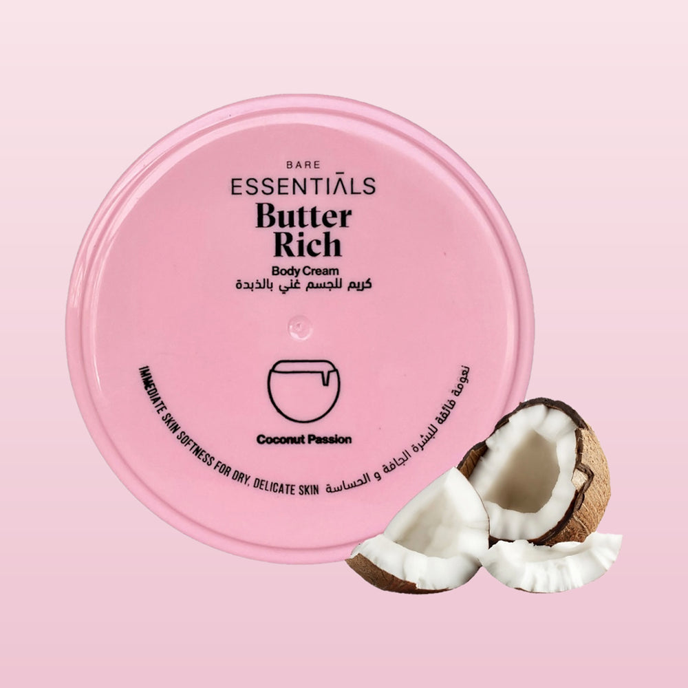 Essentials - Butter Rich Body Cream - Coconut Passion - 125 ML