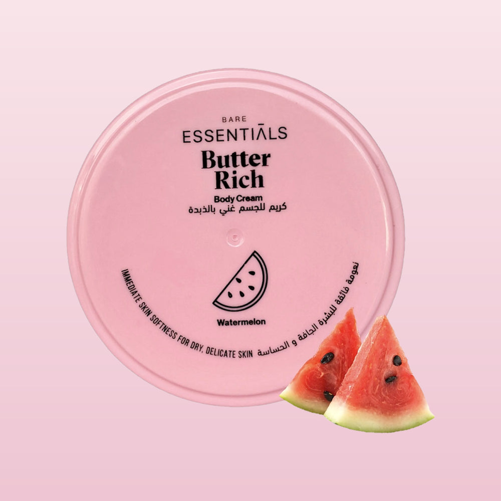 Essentials - Butter Rich Body Cream - Watermelon Breeze - 125 ML