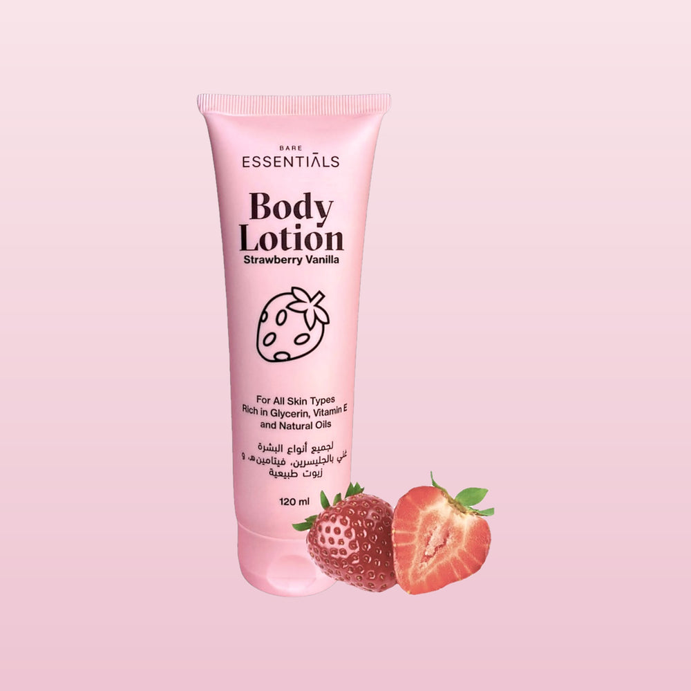 Essentials - Body Lotion Strawberry Vanilla - 120 ML