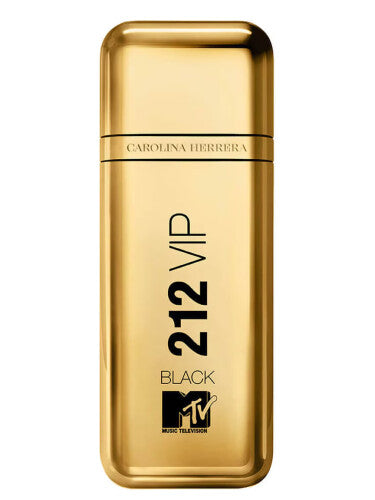 Carolina Herrera 212 Vip Black Mtv EDP For Men - 100ml