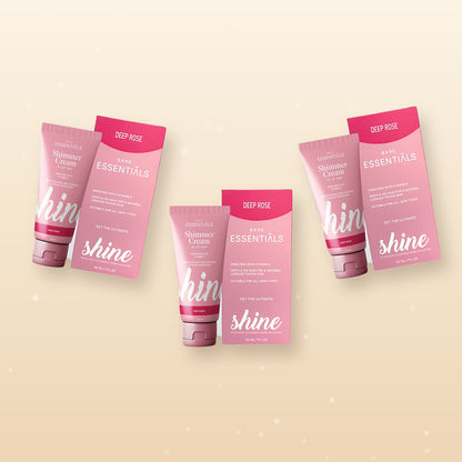 Essentials - Shimmer Cream - Deep Rose (Shine Collection) 30 ML