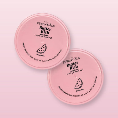 Essentials - Butter Rich Body Cream - Watermelon Breeze - 125 ML