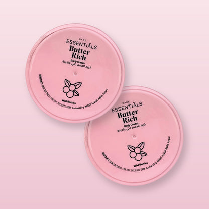 Essentials - Butter Rich Body Cream - Wild Berries - 125 ML