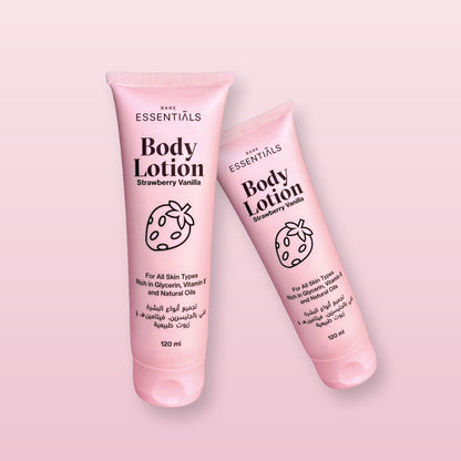 Essentials - Body Lotion Strawberry Vanilla - 120 ML