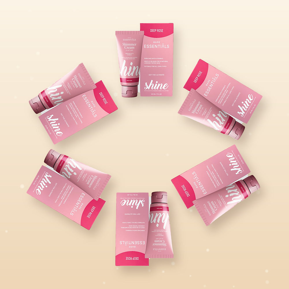 Essentials - Shimmer Cream - Deep Rose (Shine Collection) 30 ML