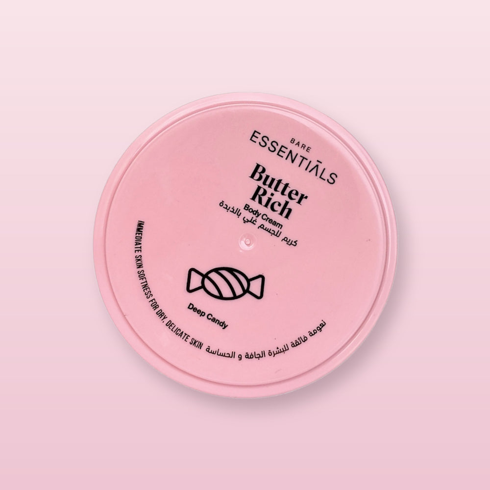 Essentials - Butter Rich Body Cream - Deep Candy - 125 ML