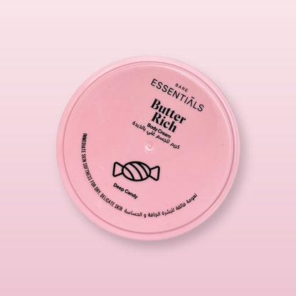 Essentials - Butter Rich Body Cream - Deep Candy - 125 ML