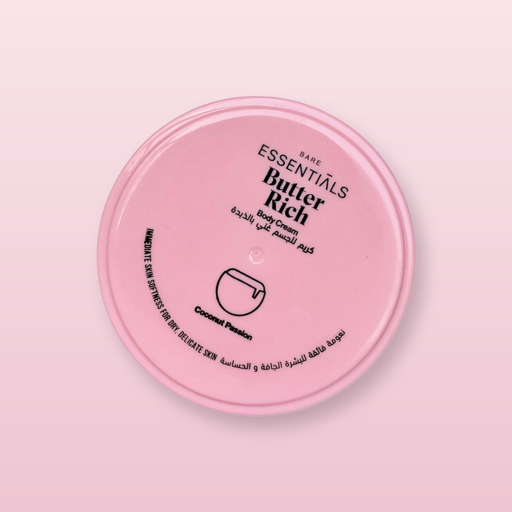 Essentials - Butter Rich Body Cream - Coconut Passion - 125 ML