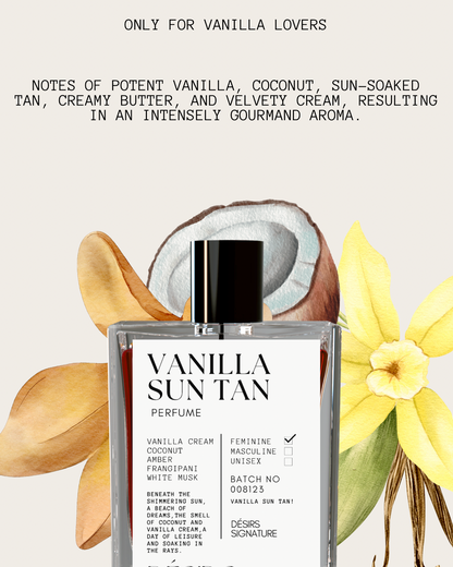 Desirs Sun Tan Vanilla Eau de Parfum 100 ml