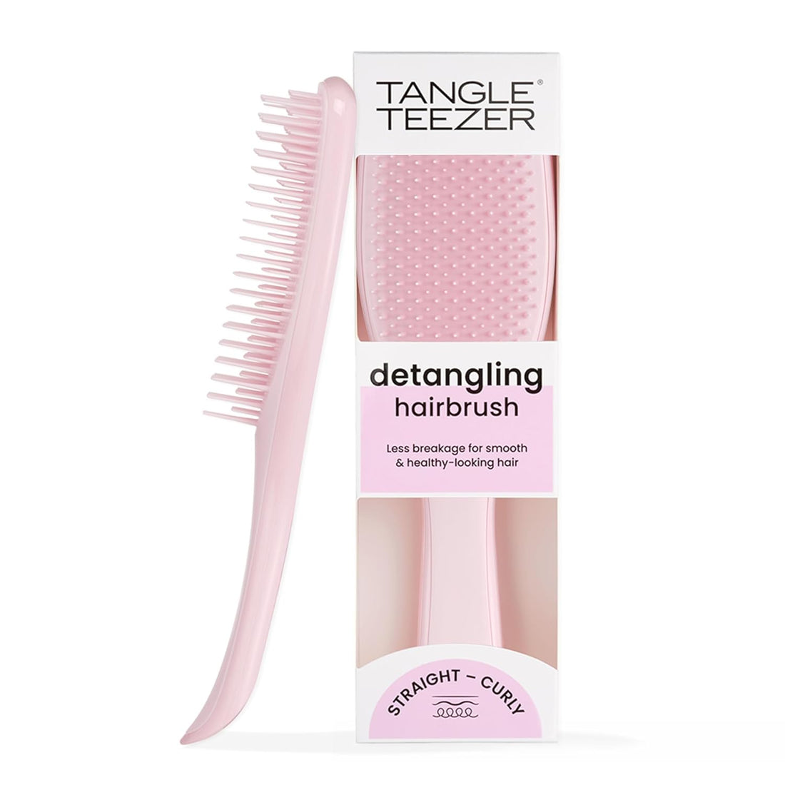 Tangle Teezer The Ultimate Detangler Straight and Curly Regular Detangling Hair Brush - 100g
