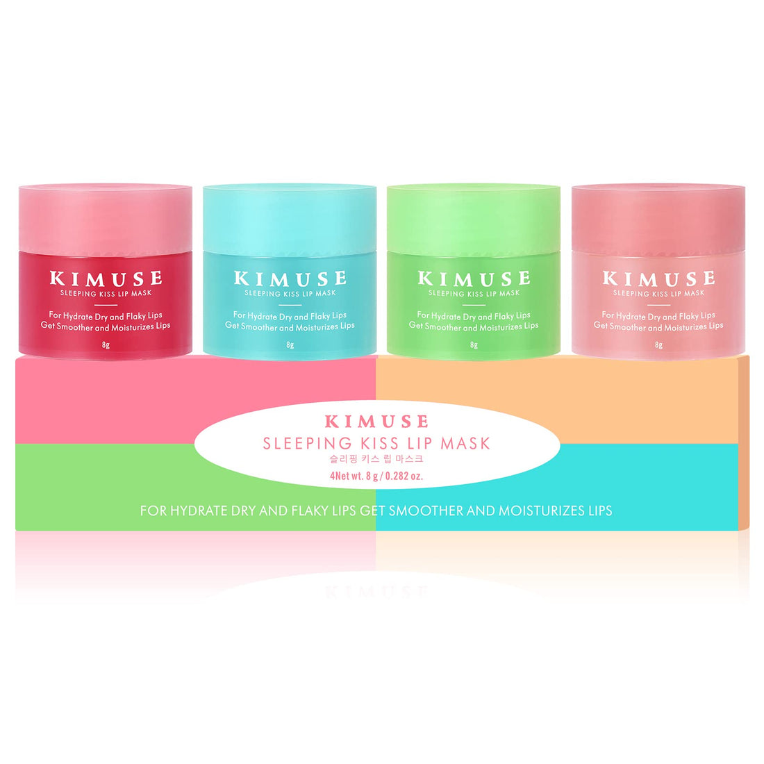 Kimuse Sleeping Kiss Lip Mask - 4 Pcs - 32g