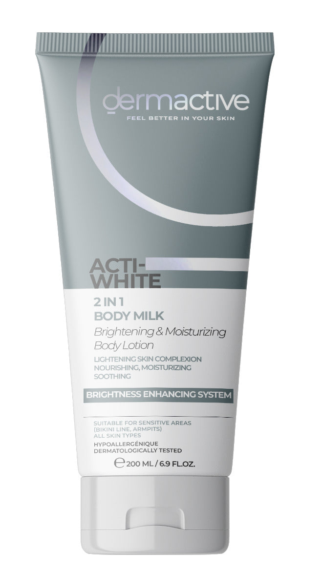 Dermactive ACTI-WHITE 2in1 Body Milk 200ml