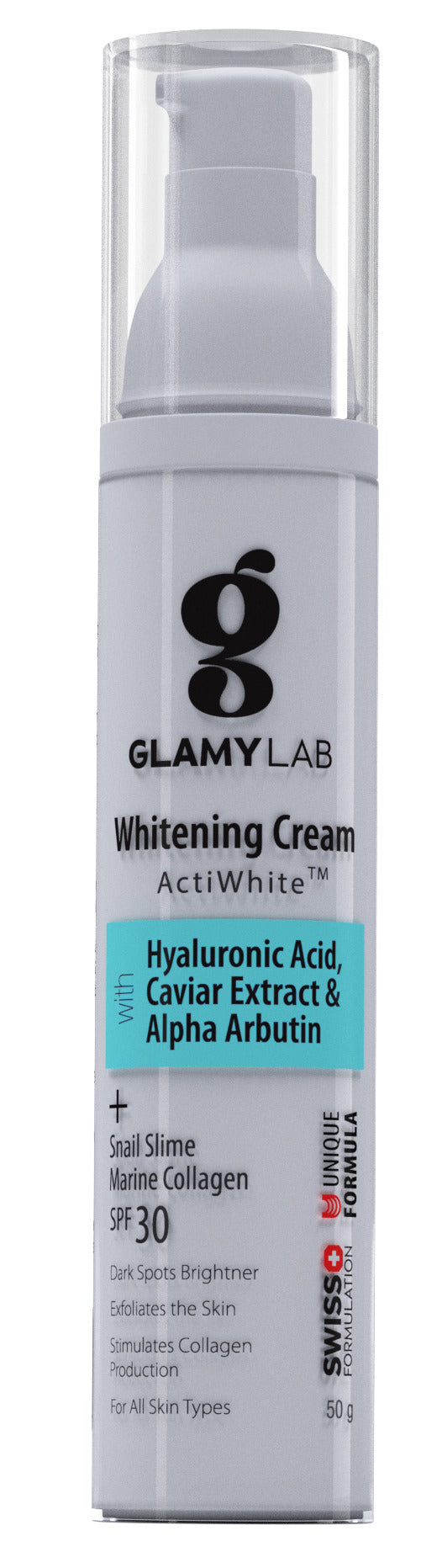 GLAMY LAB Whitening cream SPF 30