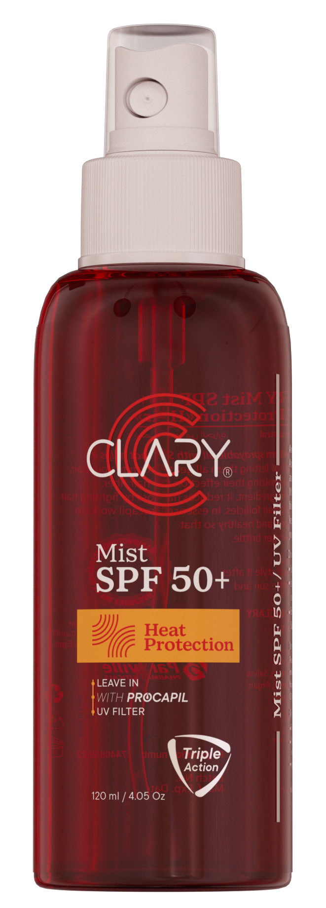 CLARY SPF 50+ Mist 120ml