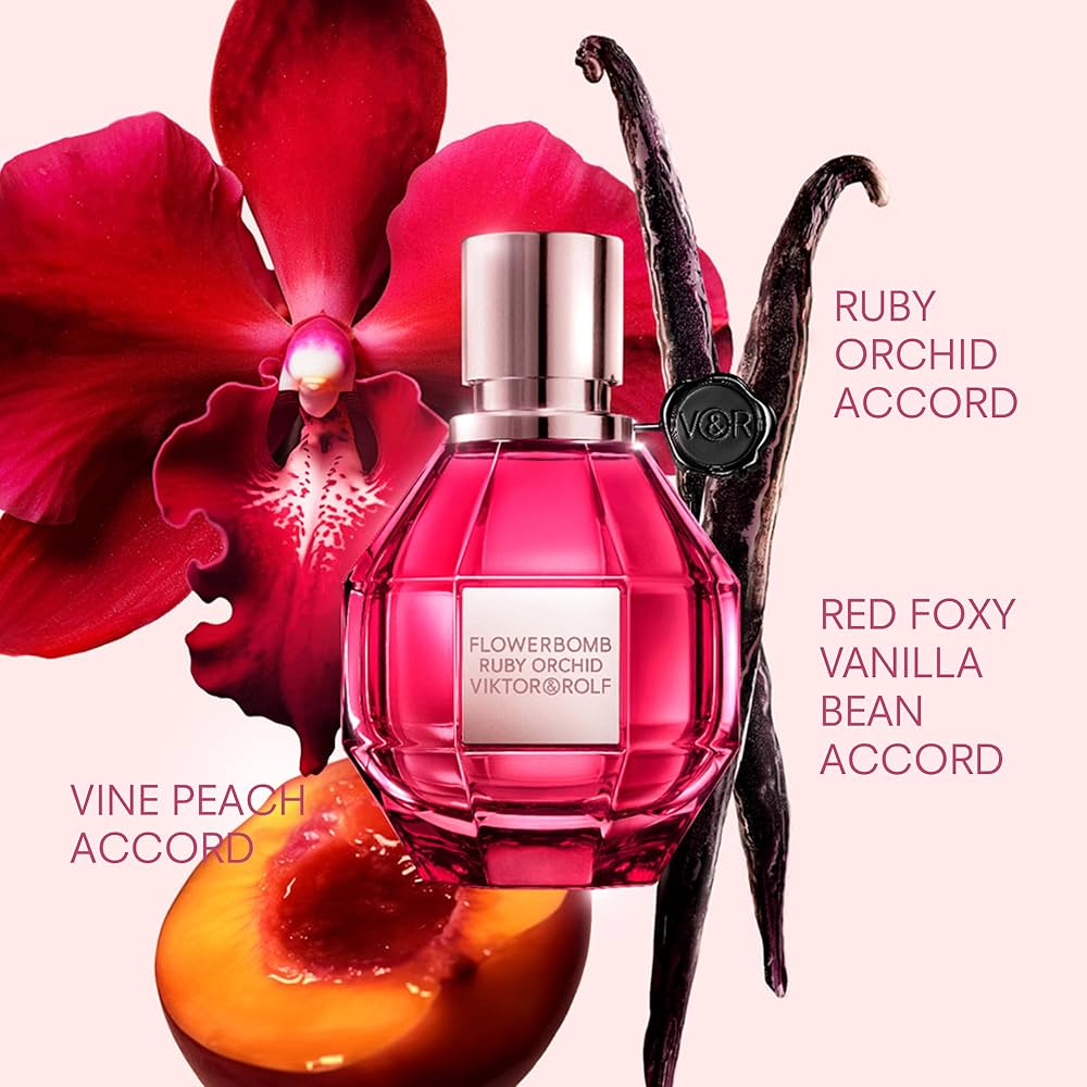 Viktor &amp; Rolf Flower Bomb Ruby Orchid EDP For Women - 100ml