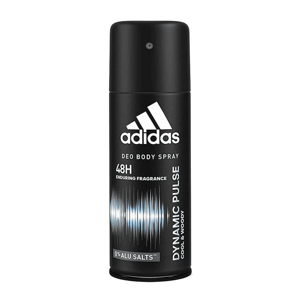 Adidas Dynamic Pulse Fresh &amp; Woody Deodorant Body Spray - 150ml